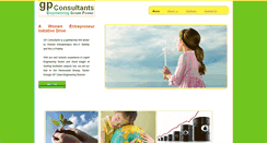 Desktop Screenshot of gpconsultants.in